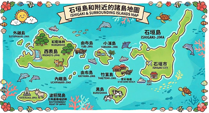 【熱門推薦】贈網卡~石垣島自由行 4 天(高雄出發) 2
